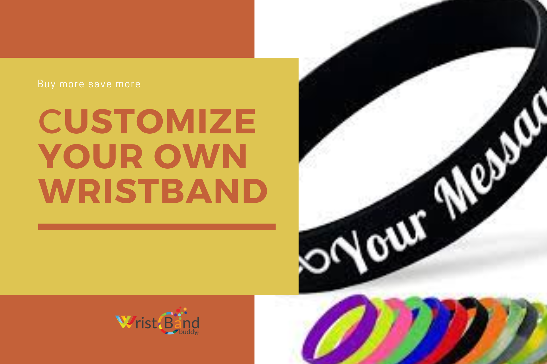 Make Your Wristbands & Rubber Bracelets - Wristbandbuddy